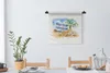 MuchoWow® Wandteppich Wandbehang Palme - Tasche - Muscheln Produktbild-Vorschau 2