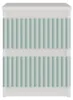 Table de chevet pour chambre d’enfant DUSTER – blanc / Voir les images du produit 7