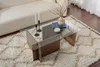 Skye Decor, Vetrino - Walnut, Couchtische, Nussbaum, Glas, Produktbild-Vorschau 2