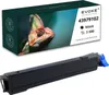 A toner cartridge and its packaging are shown. Produktbild-Vorschau