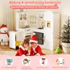COSTWAY Cucina per bambini con piano di lavoro estraibile, Anteprima dell’immagine prodotto 8