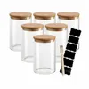 gouveo 6er Set Vorratsdose 500 ml rund aus Borosilikatglas Produktbild-Vorschau 7