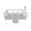 Laufstall Baby 180x120cm,Laufgitter Schutzgitter mit Produktbild-Vorschau 6