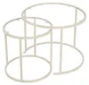 Skye Decor, hoogwaardige set van drie bijzettafels - Productafbeelding-voorbeeld 4