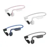 Four different colored bone conduction headphones are displayed against a white background. Produktbild-Vorschau