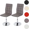 lot de 2 chaises de salle à manger HWC-C41, chaise de Voir les images du produit 7