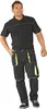 Planam basalt neon joggingbroek, antraciet/geel, maat 58, Productafbeelding-voorbeeld 2