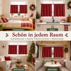 2er Set Scheibengardinen Weihnachten Tartan Bistrogardinen Produktbild-Vorschau 9