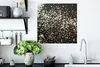 MuchoWow® Poster Marmor - Schwarz - Gold 50x50 cm - Produktbild-Vorschau 3