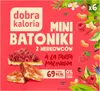 Dobré kalórie - Mini tyčinky - Malinový koláč - Zdravá Náhľad obrázku produktu 10
