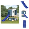 vidaXL Kinderrutsche Blau 175x38x23 cm Polypropylen -  Produktbild-Vorschau 1