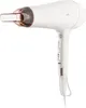 A white and rose gold hair dryer is shown against a white background. Náhled obrázku produktu