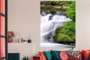 MuchoWow® Poster Wasser - Natur - Wasserfall 120x180 cm - Produktbild-Vorschau 3