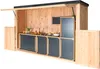 Grillhaus Konsta groß 337 x 95 cm natur Produktbild-Vorschau 8