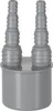 airfit Doppelschlauchnippel DN 502 x 8,3-20,5 mm Anteprima dell’immagine prodotto 1