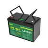 A black battery with green and white labeling, set against a white background. Náhled obrázku produktu