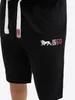 Lonsdale Herren Shorts Normale Passform SIDEMOUTH, Black, S Produktbild-Vorschau 4
