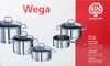 Schulte-Ufer Maxi-Set Wega, set di pentole, acciaio inox Anteprima dell’immagine prodotto 2