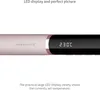 Close-up of a hair straightener with an LED display showing the temperature. Produktbild-Vorschau