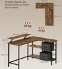 VASAGLE  L-förmige Schreibtisch Eckschreibtisch  Produktbild-Vorschau 7