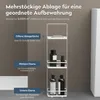 doporro Duschablage ohne Bohren 3 Ebenen Badregal Stehend Produktbild-Vorschau 2