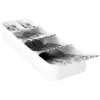 A white utensil organizer filled with silverware. Anteprima dell’immagine prodotto