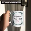 Trendation - Hebamme mit Herz Tasse mit Spruch Geschenk Produktbild-Vorschau 4