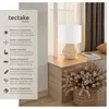 tectake® Tischleuchte Lignea Lux Boho-Stil, blendfreies Produktbild-Vorschau 8