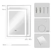 Puluomis miroir de salle de bain 50x70 antibuée avec Voir les images du produit 5