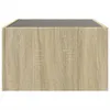 vidaXL Couchtisch mit Infinity-LED Sonoma-Eiche 70x50x30 cm Produktbild-Vorschau 7