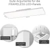 Paul Neuhaus LED Deckenlampe FRAMELESS CCT Farbwechsel Produktbild-Vorschau 3