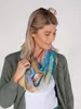 styleBREAKER Damen Loop Schal mit buntem Aquarell Produktbild-Vorschau 3