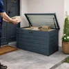 Metall Auflagenbox Kissenbox Gartentruhe Gartenbox Produktbild-Vorschau 3