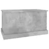 vidaXL Truhla betonová šedá 70x40x38 cm odvozený dřevěný Náhled obrázku produktu 4