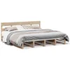 vidaXL Massivholzbett ohne Matratze 200x200 cm Kiefer Produktbild-Vorschau 1
