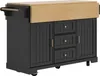 Sweiko Kücheninsel, Schrank, Buffetschrank 120 x 40 (80) x Produktbild-Vorschau 12