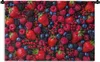 MuchoWow® Wandteppich Wandbehang Obst - Wald - Erdbeere Produktbild-Vorschau 1