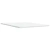 A white mattress topper is shown from a side angle against a white background. Produktbild-Vorschau