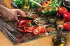 Skleněné prkénko na krájení 40x30 Koření Náhled obrázku produktu 4