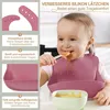 Silikon Baby Geschirrset 7-teilig mit Saugnapf BPA Frei Produktbild-Vorschau 4