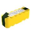 A yellow rechargeable battery pack with a white label and green tape. Produktbild-Vorschau