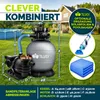 tillvex Système de filtration à sable pour piscine 10 m³/h Voir les images du produit 2