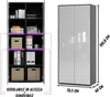 SIMPLYFURN Armadio Ufficio Amira T00, armadio chiuso con 2 Anteprima dell’immagine prodotto 6