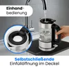 ProfiCook® Wasserkocher Edelstahl | 0,5 Liter | blau Produktbild-Vorschau 3