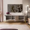 TV-Schrank ZAIRA RTV168 Kaschmir schräge gold Chrom Beine Produktbild-Vorschau 3