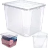 Scatola portaoggetti con coperchio: plastica resistente e Anteprima dell’immagine prodotto 2
