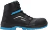 A black and blue work boot is shown against a white background. Anteprima dell’immagine prodotto