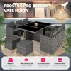TecTake 403821, Šedá, 10 sedadlo/sedadel, Dospělí a děti, Náhled obrázku produktu 5