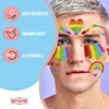 Glitter Face Tattoo Rainbow Gesicht Schminke Schmuck Produktbild-Vorschau 4