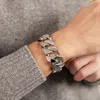 Massives Armband silber aus Edelstahl B5167 Produktbild-Vorschau 2